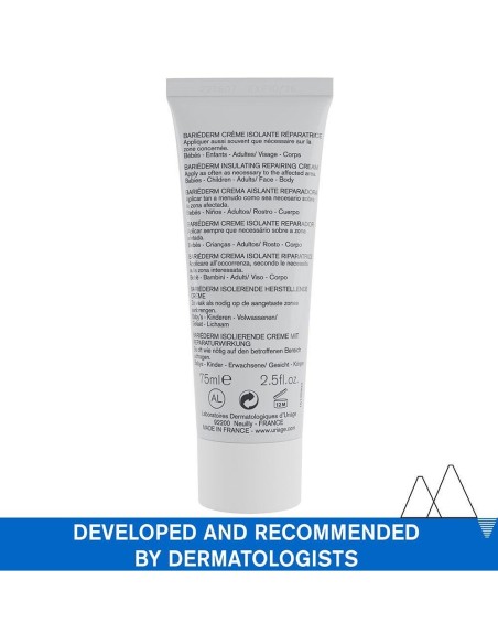 Bariederm Crema Aislante-Reparadora 75 Mililitros Uriage