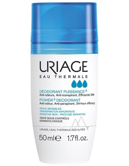 Desodorante Tri Activo Power3 Piel Sensible 50Ml. de Uriage