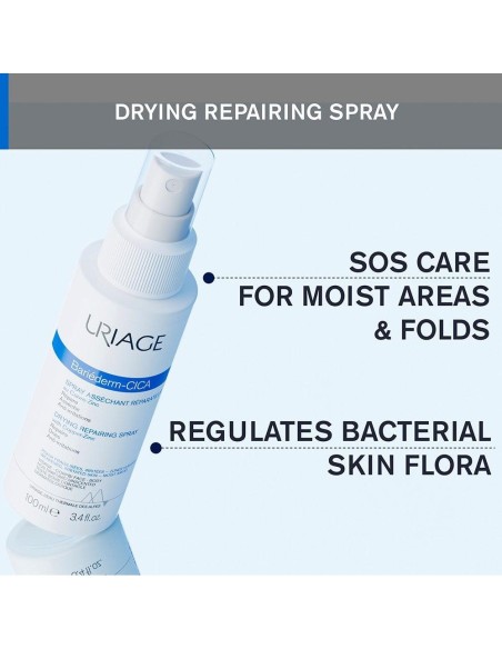Bariederm Cica Secante-Reparador Spray 100Ml. de Uriage