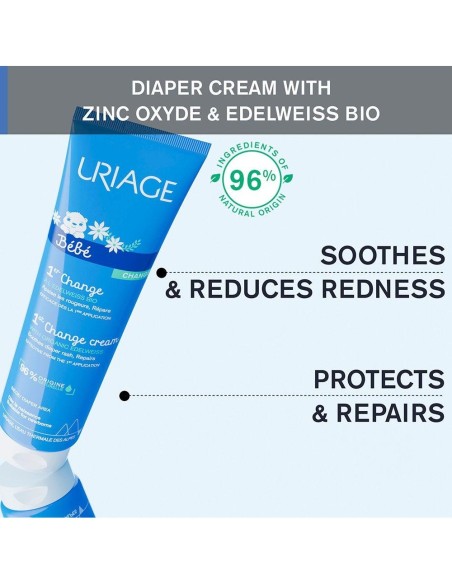 Bebe 1Er Change Cambio Calmante-Reparador 100Ml. de Uriage