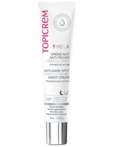 Topicrem Mela Crema Correctora Noche 40 Ml de Topicrem