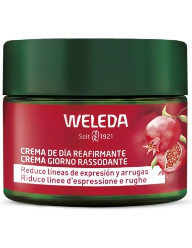 Crema de Día Reafirmante de Granada y Péptidos de Maca 40ml  de Weleda