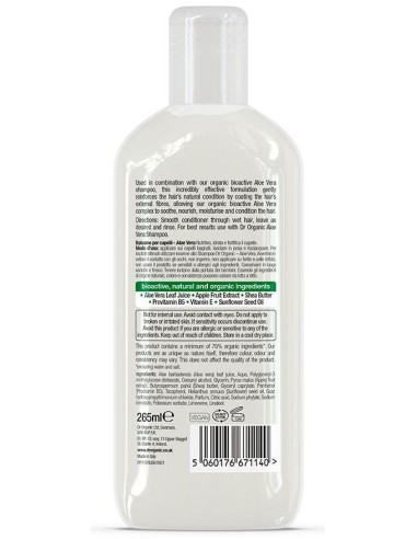 Acondicionador Aloe Vera Organico 265Ml. de Dr. Organic