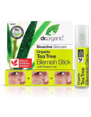 Barra Para Acne Arbol Del Te Organico 8Ml. de Dr. Organic