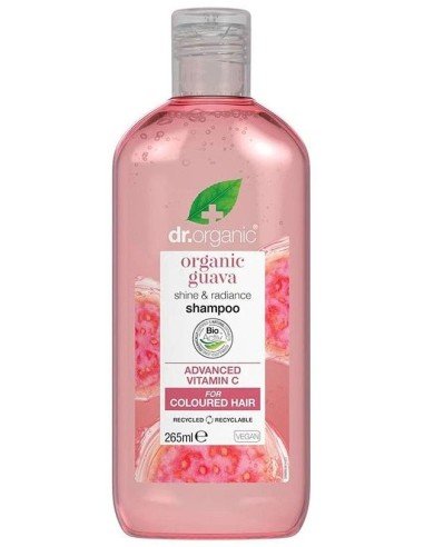 Champu Cabello Teñido Guayaba 265Ml de Dr. Organic