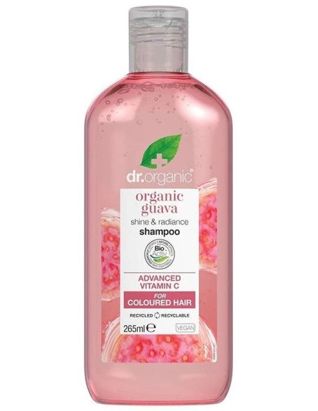 Champu Cabello Teñido Guayaba 265Ml de Dr. Organic