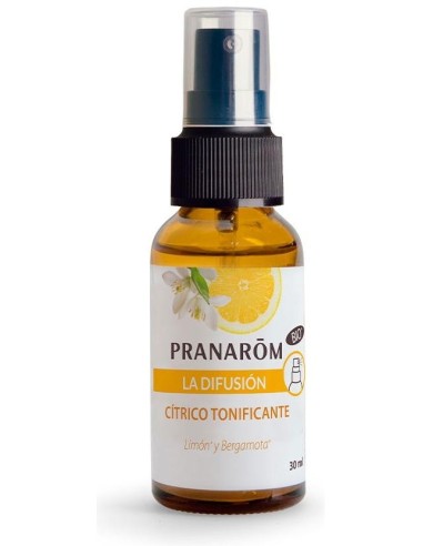 Spray Citrico Tonificante 30Ml. Bio de Pranarom Difusion