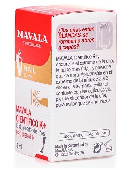 Mavala Cientifico K+Endurecedor Uñas 5Ml de Mavala