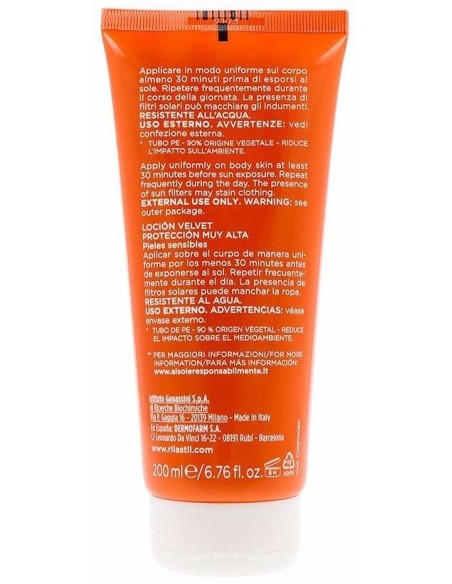 Ril Sun System 50+ Leche Velluto 200Ml. de Rilastil