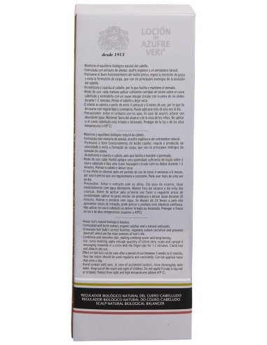 Locion Azufre Veri 750Ml de Veri