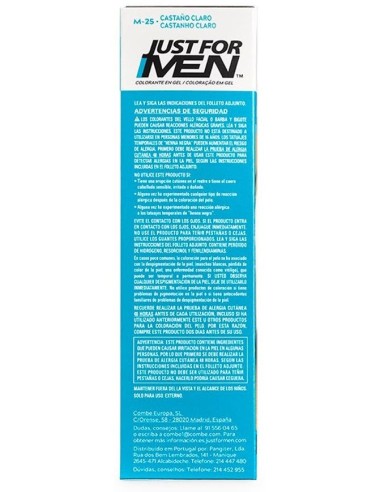 Just For Men Bigote Barba Castaño Claro M25 de Just For Men