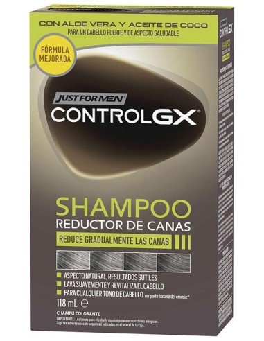 Just For Men Control Gx Redu Canas Champu 118Ml de Just For Men