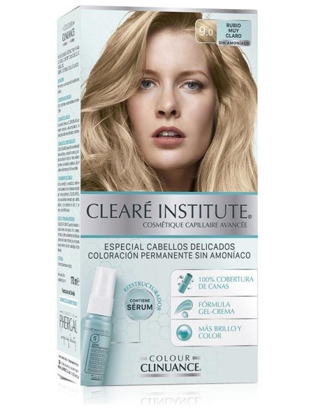 Colour Clinuance 9.0 Rubio Muy Claro Cab. Delicado de Cleare Institute