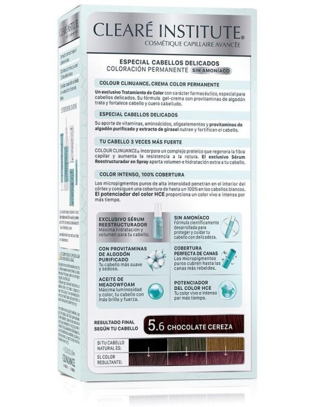 Colour Clinuance 5.6 Chocolate Cereza Cab. Delicad de Cleare Institute