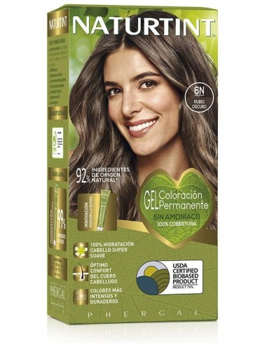 Tinte Novavis 6N Rubio Oscuro 170Ml. de Novavis