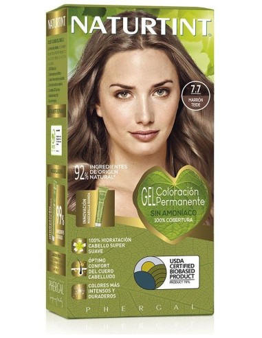 Naturtint Biobased 7.7 Marron Teide Naturtint