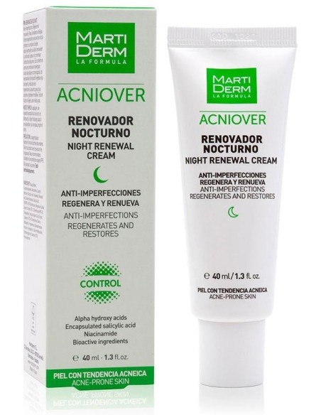 Martiderm Acniover Renovador Nocturno 40Ml de Martiderm