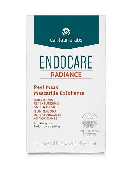 Endocare  Radiance C Mascarilla Exfoliante 5Sbrs. de Endocare