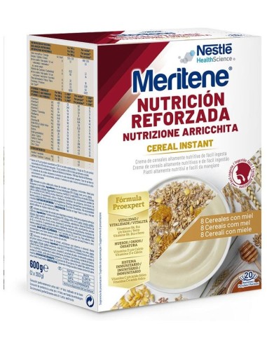 Maritene Cereal Instant 8 Cereales con Miel 2x300g. de Meritene