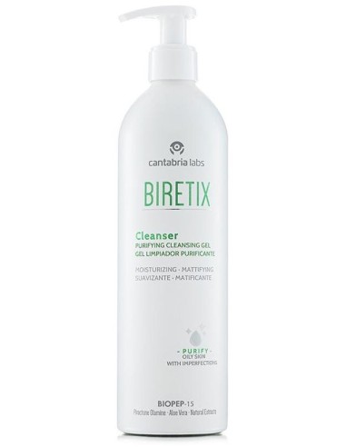 Biretix Cleanser Gel Limpiador Purificante 400 Ml de Biretix