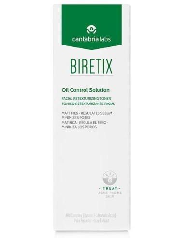 Biretix Oil Control Solution Tonico Retexturizante Facial 10 de Biretix