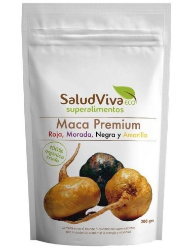 Maca Premiun En Polvo 200Gr. Bio Sg S/A Vegan de Salud Viva