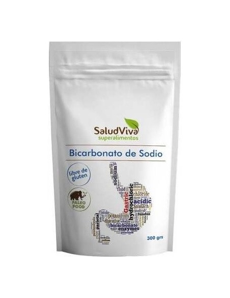 Bicarbonato De Sodio 300Gr. Sg S/A Vegan de Salud Viva