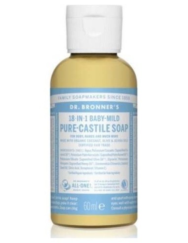 Jabon Liquido Bebe Neutral 60Ml. de Dr. Bronner´S