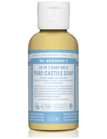 Jabon Liquido Bebe Neutral 60Ml. de Dr. Bronner´S