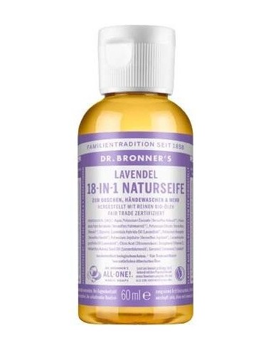 Jabon Liquido Lavanda 60Ml. de Dr. Bronner´S