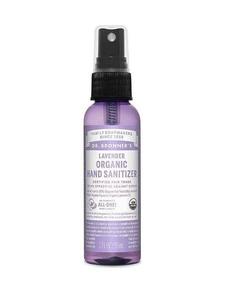 Higienizante De Manos Lavanda Spray 60Ml. de Dr. Bronner´S