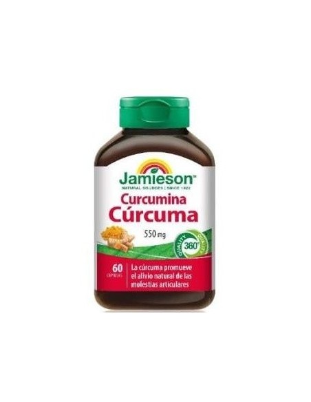 Curcumina Curcuma 550Mg. 60Cap. de Jamieson