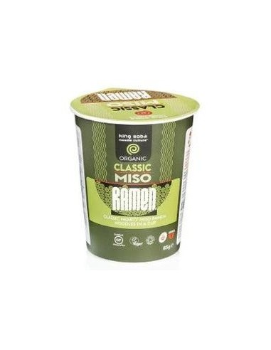 Vaso Sopa Ramen Miso 85Gr. Bio Sg de King Soba