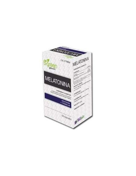 Melatonina 60 Cap. de B.Green (Lab. Lebudit)