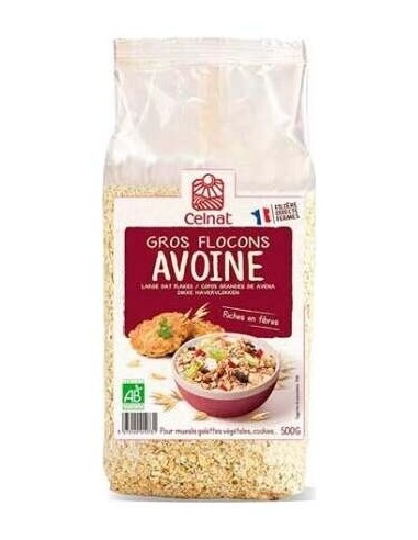 Copos De Avena Gruesos 500Gr. Bio de Celnat