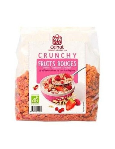 Muesli Crunchy Frutos Rojos  500Gr. Bio de Celnat