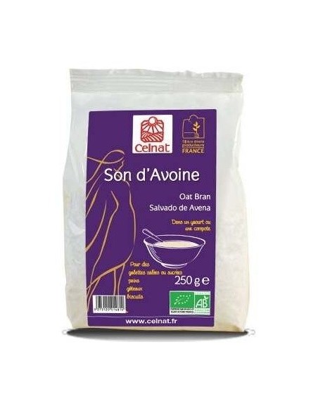 Salvado De Avena 250Gr. Bio de Celnat