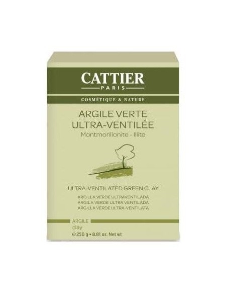 Arcilla Verde Ultraventil. 250 G de Cattier