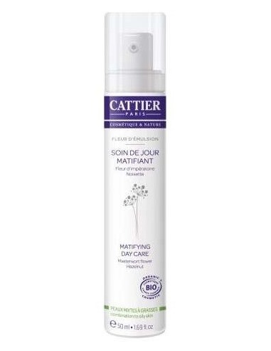 Crema Matificante Dia Piel Mixta-Grasa 50Ml. de Cattier