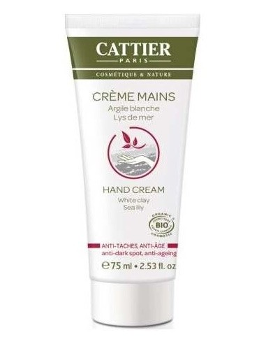 Crema De Manos Antimanchas, Antiedad 75Ml de Cattier
