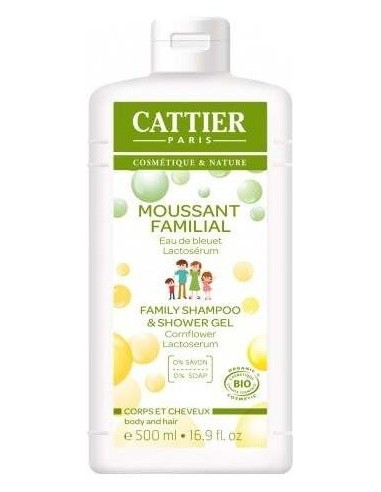 Gel De Ducha Y Champu Familiar 500 Ml de Cattier