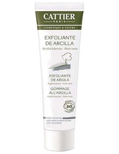 Exfoliante De Arcilla Blanca 100Ml de Cattier
