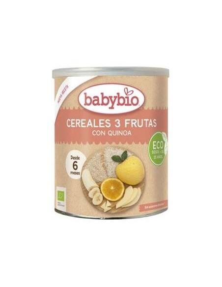 Cereales 3 Frutas  Con Quinoa 6Meses 220Gr Bio S/A de Babybio