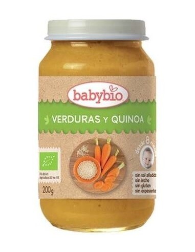 Potito Verduras Y Quinoa 8Meses 200Gr. Bio Sg de Babybio