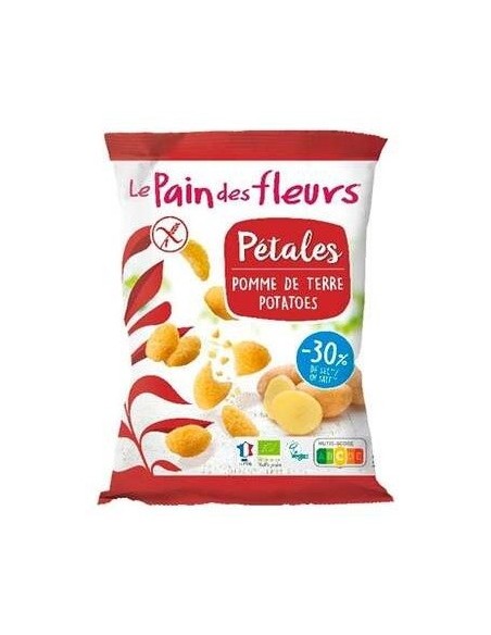 Chips Petalos Patata 75Gr. Bio Sg Vegan de Le Pain Des Fleurs