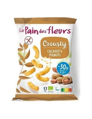 Ganchito Crousty Cacahuete 75Gr. Bio Sg Vegan de Le Pain Des Fleurs