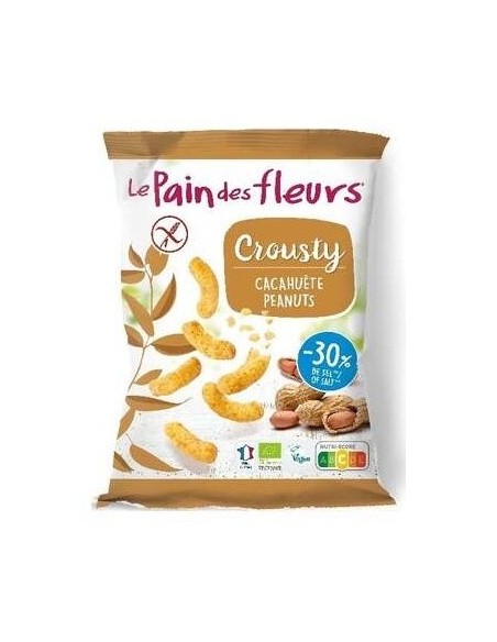 Ganchito Crousty Cacahuete 75Gr. Bio Sg Vegan de Le Pain Des Fleurs