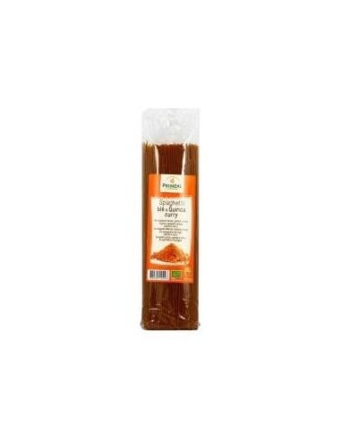 Espagueti De Trigo Quinoa Curry 500 gramos Bio de Primeal