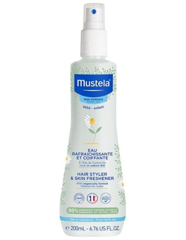 Agua Refrescante Para Peinar Bebe-Niño 200Ml. de Mustela