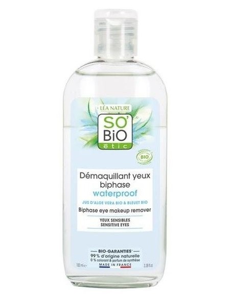 Desmaquillador Ojos Bifasico 100Ml. de So´Bio Etic